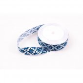 Panglica Traditional Biscuite Albastru 2.5cm