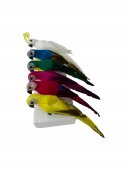 Papagali Decorativi Din Pene 26 cm