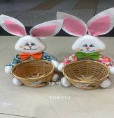 Papusi Iepure Cu Cosulet 2/Set Model 2