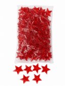 Pietre Plastic Decor Stea Rosu