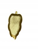 Platou MDF Forma Frunza Patlagina