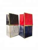 Pungi Cadou Chenar Auriu Late 12/set 21x22x17cm