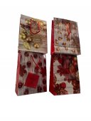 Pungi Cadou Craciun Subtiri Rosu 001 26X32X11,5