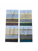 Pungi Cadou cu Dungi Aurii 12/set 26x32Hx10