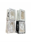 Pungi Cadou Cu Fereastra Garden Romantic 10/set 20x15x30cm