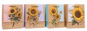 Pungi Cadou Cu Floarea Soarelui 26x32Hx12