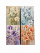 Pungi cadou cu maci pastelate 12/set 18x23x10cm