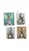 Pungi cadou decor iepurasi 12/set 30x41.5x12cm