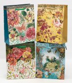 Pungi Cadou Flori, Fluturi, Pasare 12/set 31x42Hx12cm