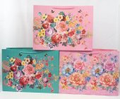 Pungi Cadou Flori Pictate 12/set 59x44Hx17cm