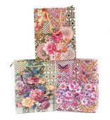 Pungi Cadou Flori Rozalii 31x42 12/Set