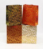 Pungi Cadou Frunze Aurii 12/set 26x32Hx10cm