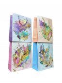 Pungi Cadou Frunze Pastel 12/set 31x41x12