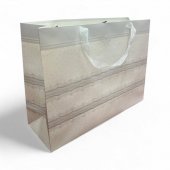 Pungi Cadou Hartie Dantelat Alb 45x33x15 12/Set