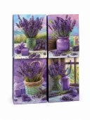 Pungi cadou imprimeu Levanda 12/set 18x23x10cm