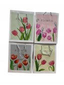 Pungi Cadou Lalele Flower 12/set 30X41,5X12