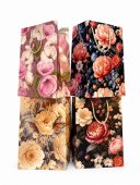 Pungi cadou Late si Mari Imprimeu Flori 12/set 28x42x28cm