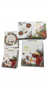 Pungi Cadou Merry Christmas 12/set 18x23Hx10