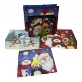 Pungi Cadou Om De Zapada Craciun Marimi Mari 12/set 59x44x17cm