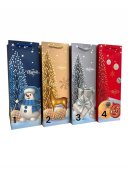 Pungi Cadou Pentru Sticla Craciun Cu Bradut 12/Set