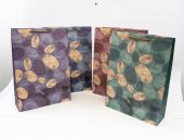 Pungi Cadou Subtiri Frunze Ovale 18x21.5X8 12/Set