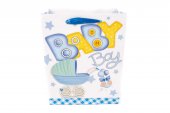 Pungi Pentru Cadou Baby Blue12/Set 18x23x10 cm