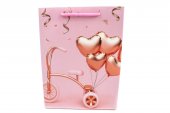 Pungi Pentru Cadou Cu Bicicleta Cu Inimi 12/Set 31x40x12