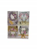 Pungi Pentru Cadou Cu Coronita Din Lavanda 12/Set 31X40X12
