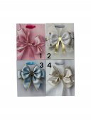 Pungi Pentru Cadou Cu Funda Cu Margine Aurie 12/Set 26X32X10