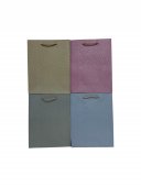 Pungi Pentru Cadou Cu Picatele Aurii 12/Set 31x42x12 cm