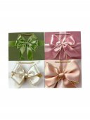 Pungi Pentru Cadou Pe Lat Cu Funda Mare 12/Set 17.5x23x10