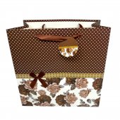 Pungi Pentru Cadou Pe Lat Flori 55x40x20 cm
