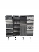 Pungi Pentru Cadou Pentru Sticla Cu Diferite Dungi 12/Set