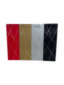 Pungi Pentru Cadou Pentru Sticla Dungi Model Abstract 12/Set