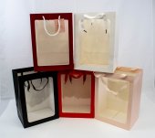 Pungi Vertical Cu Geam 30x20x16 10/Set Mica