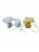 Saculeti Din Organza Rotund Cu Fundul Plastificat 100/Set