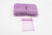 Saculeti Organza Dreptunghiulari 9cm/12cm 100/set Lila
