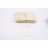 Saculeti Organza Dreptunghiulari 10cm/15cm 100/set Crem