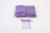 Saculeti Organza Dreptunghiulari Mov 7cm/9cm 100/set