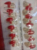Set 12 brose mari Martisor model 22