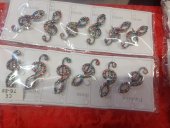 Set 12 brose mari Martisor model 37
