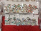 Set 12 brose mari Martisor model 50
