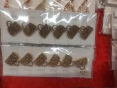 Set 12 brose mari Martisor model 77