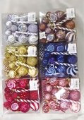 Set ornamente de Craciun, 40 buc