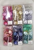 Set ornamente de Craciun 6 cm, 17 buc