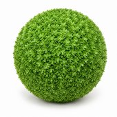 Sfere Frunze Artificiale Bucsus 48cm Verde Crud