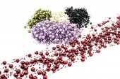 Sirag Perle Pe Fir Transparent 20/Set