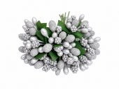 Stamine Artificiale, Argintiu, 12 fire