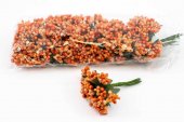 Stamine Artificiale, Portocaliu, 144/set, lungime 8-10 cm