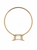 Suport Aranjamente Florale Cerc Metal Auriu (diametru 45 cm)